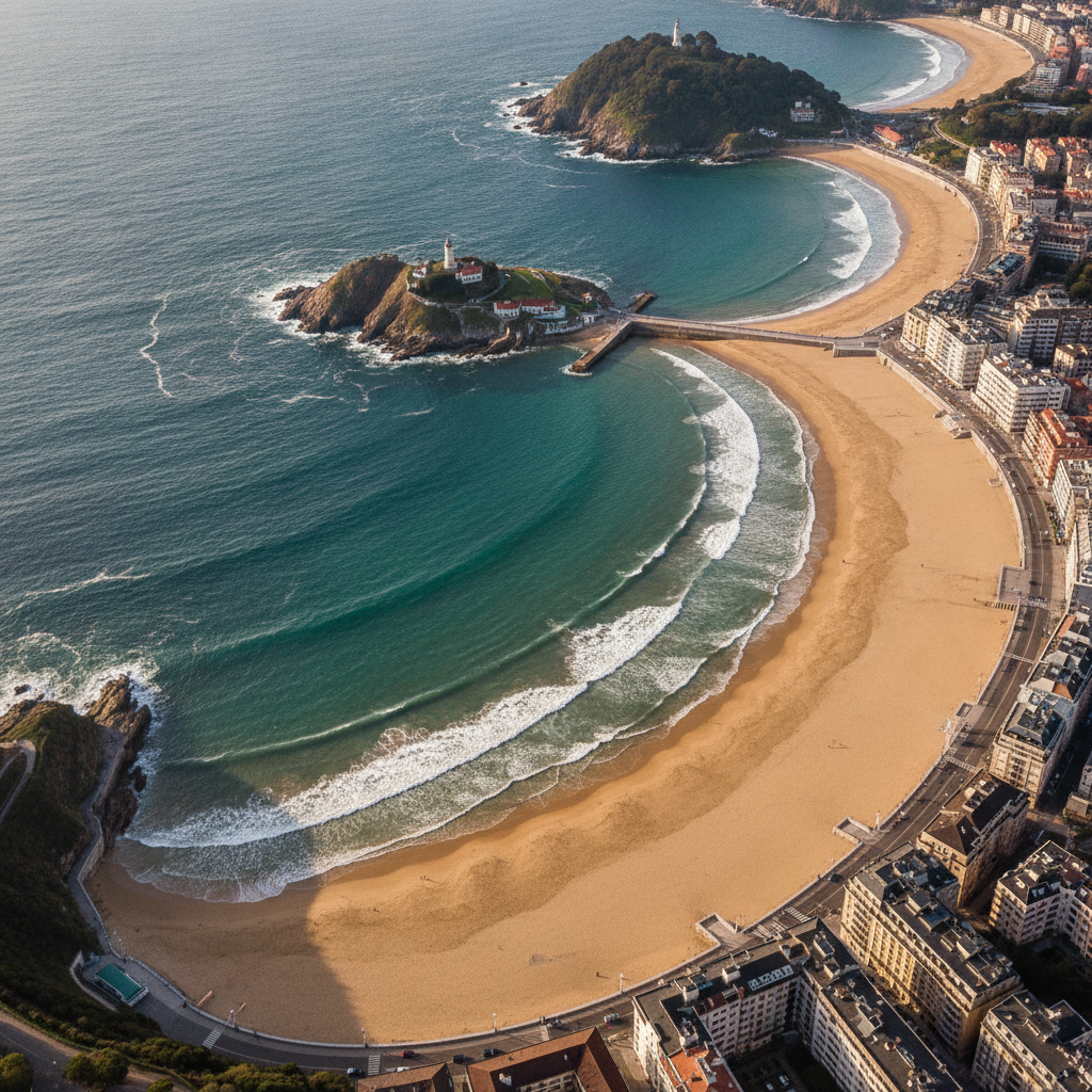 19. Plage de La Concha, San Sebastián, Espagne