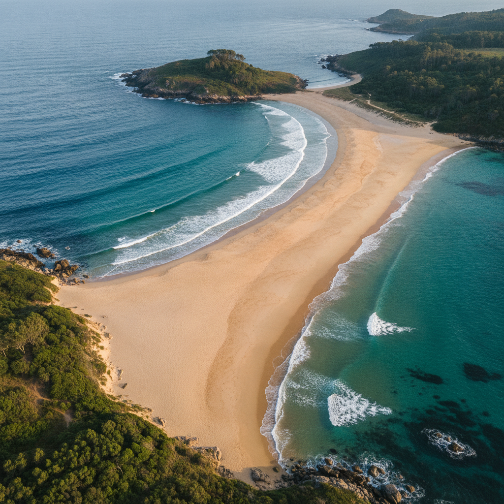 1ère Place : Playa de Rodas (Cíes Islands, Spain)