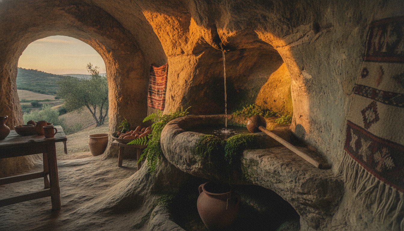 The Gravity-Fed Water Spring