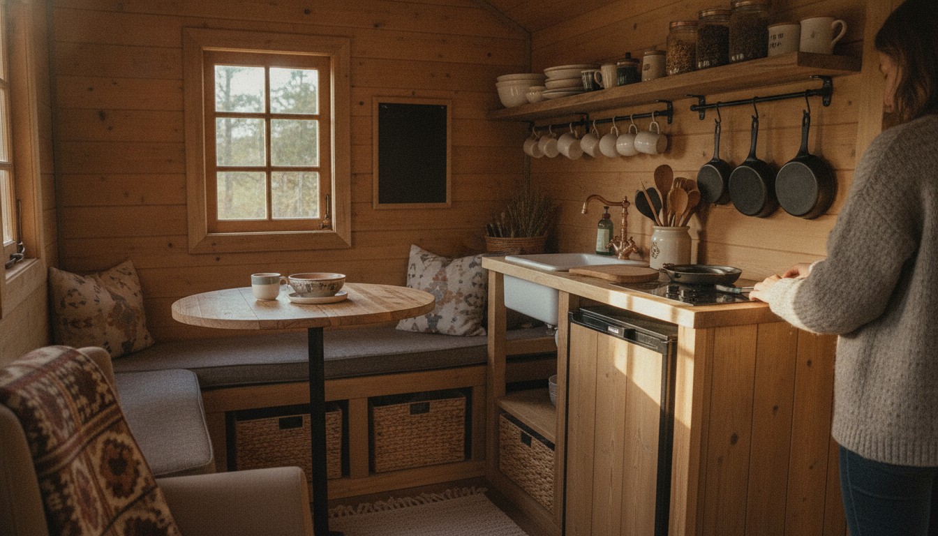 The Clever Kitchen Nook: Every Inch Utilized