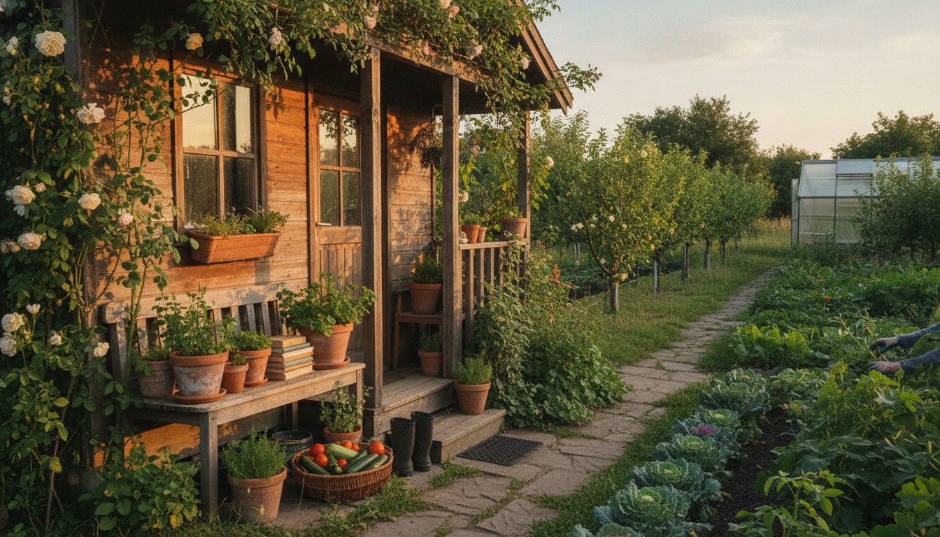 Margaret's Green Oasis: The Abundant Garden