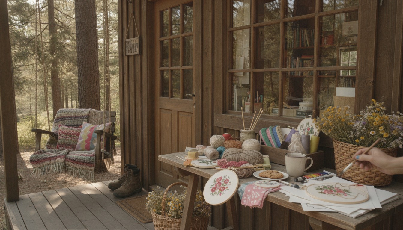 Crafting Corner: Where Creativity Blooms