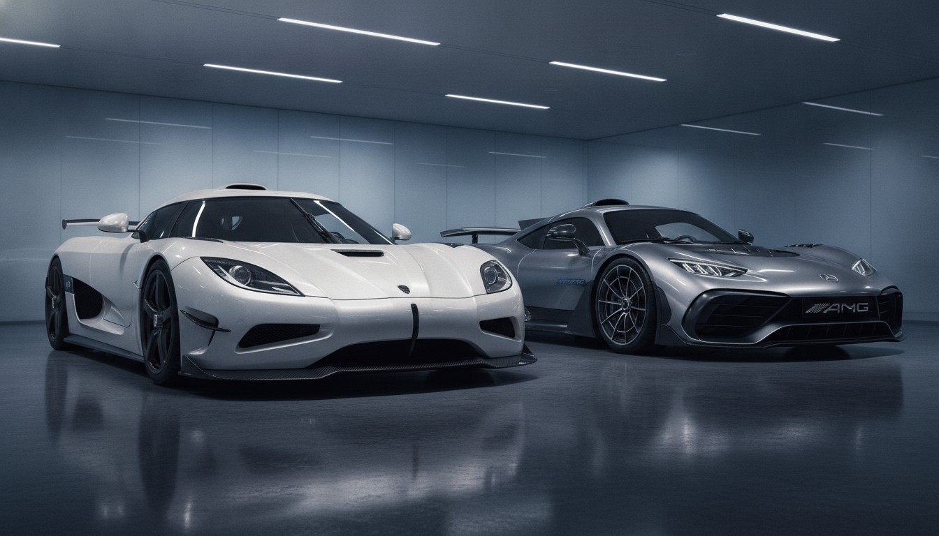 18. Koenigsegg CCXR Trevita — $2.6 Million & 17. Mercedes-AMG ONE — $2.7 Million