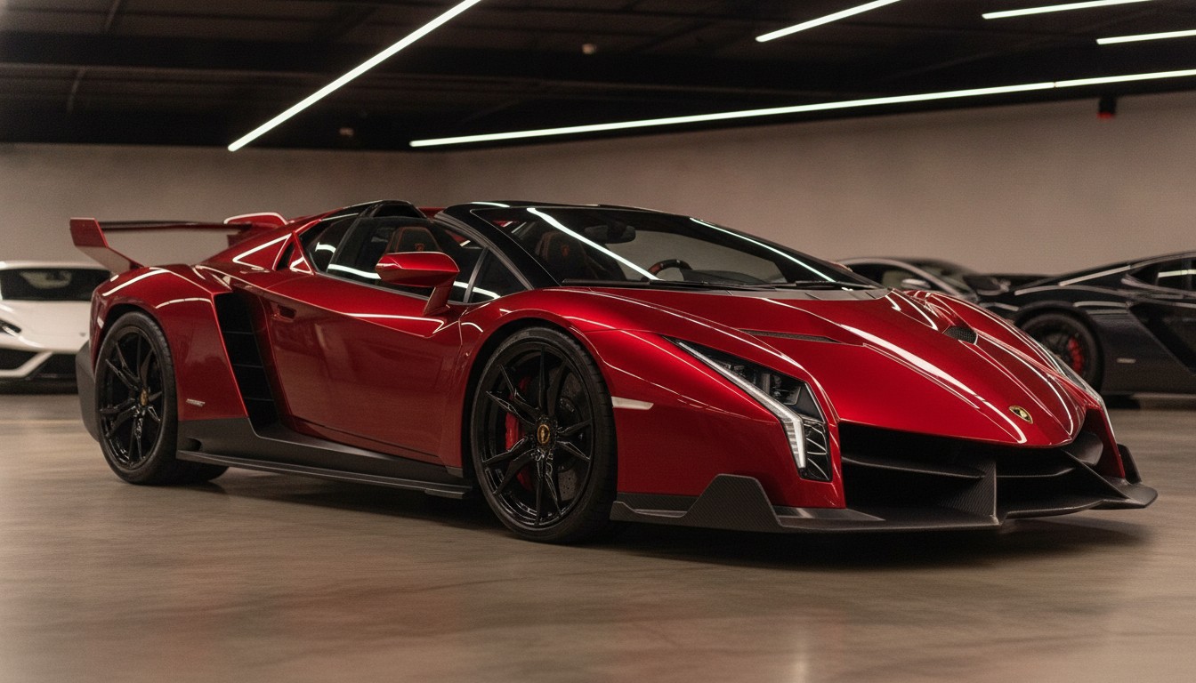 9. Lamborghini Veneno Roadster — $4.5 Million